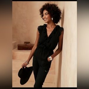 NWT Banana Republic Ruffle Dress Top